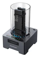 GRAUGEAR DM.2 Klone Station M.2 NVMe SSD mit Lüfter 20Gbit