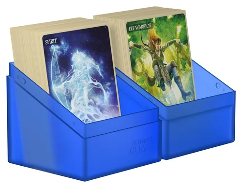 Ultimate Guard Kartenbox Boulder Deck Case Standardgrösse 100+ Sapphire - Zubehörtyp: Kartenbox - Themenwelt: Sammelkarten - Altersempfehlung ab: 6 Jahren - Detailfarbe: Saphirblau
