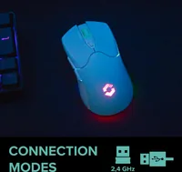 Speedlink VELOX Rechargeable RGB Gaming Mouse Wireless white
