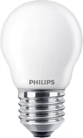 Philips Lampe LEDcla 40W E27 P45 WW FR ND 2PF Warmweiss (WW) - Energieeffizienzklasse EnEV 2020: F - Lampensockel: E27 - Farbtemperatur Kelvin: 2700 K - Gesamtleistung: 4.3 W - Dimmbar: nicht dimmbar - Zusätzliche Ausstattung: EyeComfort