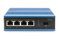 Digitus DN-651131 Netzwerk-Switch Unmanaged Fast Ethernet (10/100) Power over Ethernet (PoE) Schwarz, Blau