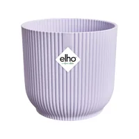 Elho Blumentopf Vibes Fold mini 0.8 l, Zartes Lila - Aufhängevorrichtung: Nein - Detailfarbe: Lila - Detailmaterial: Recycled Kunststoff - Grundmaterial: Kunststoff