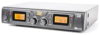 Power Dynamics PD782 - Wandlerprinzip: Dynamisch - Richtcharakteristik: Niere - Bauweise: Empfänger - Handsender - Anschlüsse: XLR - 6.3 mm Klinke - Signalverarbeitung: Analog - Betriebsart: Batteriebetrieb - Netzbetrieb
