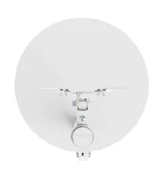 Multibrackets M Pro Series - Single Pole Floorbase 2 White
