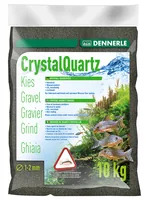 Dennerle Crystal quartz gravel diamond black, 10 kg