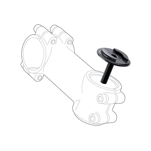 SP Connect Mobiltelefonhalter Micro Stem Mount SPC+ - Eigenschaften: Drehbar - Mobiltelefon Kompatibilität: Keine - Universalhalterung: Ja - Installationsort: Handyhülle - Sportart: Outdoor