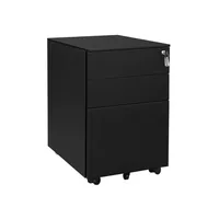 Songmics OFC60BK filing cabinet Black