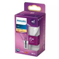 Philips Lampe LEDcla 15W E14 P45 WW CL ND Warmweiss (WW) - Energieeffizienzklasse: F - Lampensockel: E14 - Protokoll: Ohne - Smart Home: Nicht kompatibel - Farbtemperatur Kelvin: 2700 K - Gesamtleistung: 1.4 W