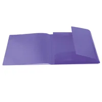 HERMA Sammelmappe A4 PP transluzent Violett - Typ: Zeichenmappe - Ausstattung: Dokumentenfach - Detailfarbe: Violett - Material: Polypropylen (PP)