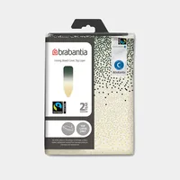 Brabantia Bügelbrettbezug New Dawn 124 x 45 cm, Gelb - Bügelbrettbezug: Baumwolle (CO) - Zubehörtyp: Bügelbrettbezug - Detailfarbe: Gelb - Breite max.: 45 cm - Material: Baumwolle - Länge max.: 124 cm