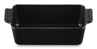 Le Creuset Backform Rechteckig 23 x 13 cm, Schwarz Matt - Materialtyp: Metall - Material: Gusseisen - Detailfarbe: Schwarz - Set: Nein - Backform Typ: Backform eckig - Verpackungseinheit: 1 Stück