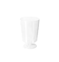 Duni Einweg-Weinglas Chateau 12 Stück - Produkttyp: Einweg-Weinglas - Materialtyp: Kunststoff - Material: Polystyrol (PS) - Detailfarbe: Beige - Transparent