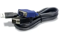 TRENDnet KVM Kabel USB VGA 3m