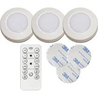 Star Trading LED Nachtlicht Functional IP20, Kaltweiss, 3 LED's - Betriebsart: Batteriebetrieb - Gesamtleistung: 0.65 W - Dimmbar: nicht dimmbar - Zusätzliche Ausstattung: Fernbedienung - Lampensockel: Keine - Lichtfarbe: Kaltweiss/Tageslichtweiss (KW)