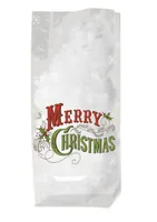URSUS Guetzli-Verpackung Merry Christmas 11.5 cm x 19 cm - Materialtyp: Kunststoff - Material: Polypropylen (PP) - Backform Typ: Guetzli-Verpackung - Verpackungseinheit: 1 Stück - Detailfarbe: Transparent