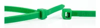 WKK 11032571 serre-câbles Attache de câble détachable Plastique, Polyamide Vert 100 pièce(s)