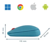 Leitz Cosy mouse Office Ambidextrous RF Wireless + Bluetooth 4000 DPI
