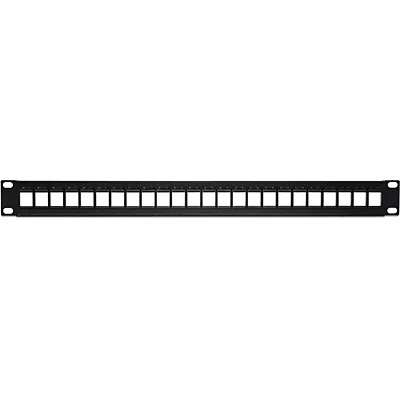 TRENDnet Patchpanel 24-Port Blank Cat6 1U 19"" rackmount