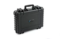 B&W Outdoor-Koffer Typ 6040 SI Schwarz - Höhe: 150 mm - Breite: 510 mm - Tiefe: 420 mm - Detailfarbe: Schwarz