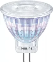 Philips Lampe LEDcla 20W GU4 WW ND 12 V Warmweiss (WW) - Energieeffizienzklasse EnEV 2020: F - Lampensockel: GU4 - Farbtemperatur Kelvin: 2700 K - Gesamtleistung: 2.3 W - Dimmbar: nicht dimmbar - Zusätzliche Ausstattung: EyeComfort