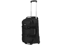 KOOR Reisekoffer Jiibs 50 L, Schwarz - Kofferart: Weichschalengepäck - TSA-Schloss: Nein - Detailfarbe: Schwarz - Handgepäck kompatibel: Ja - Material: rPET Polyester - Anzahl Rollen: 2