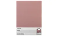 COCON Fixleintuch 140-160 x 200 cm, Mauve - Eigenschaften: Keine Eigenschaft - Zertifikate: Öko-Tex Standard 100 - Grösse: 140-160 x 200 cm - Matratzenhöhe bis: 30 cm - Detailfarbe: Mauve - Trocknergeeignet: Ja