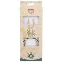 Prym 1530 Rundstricknadel BAMBUS 4.00 mm, 60 cm - Material: Bambus - Produkttyp: Rundsticknadel