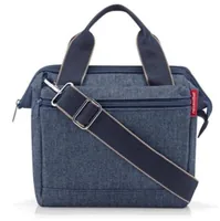 Reisenthel Umhängetasche Allrounder Cross Herringbone Dark Blue - Taschentyp: Umhängetasche - Zielgruppe: Herren - Damen - Breite: 22 cm - Zusatzfächer: Ja - Material: Polyester - Höhe: 24 cm