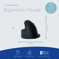 HE BREAK MOUSE SMALL RIGHT WIRELESS SILENT CLICK