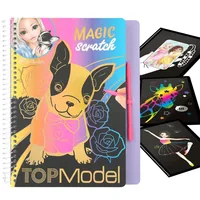 Topmodel Malbuch Kratzbuch Top Model 16 Seiten - Papierformat: 18.5 x 22 cm - Produkttyp: Malbuch - Anwender: Kinder