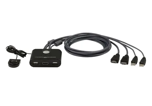 ATEN KVM Switch CS22U-HF 2 Port USB/HDMI Kabel