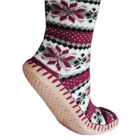 Glovii GQ5L slippers Slipper boot Unisex nieokreślony Bordeaux