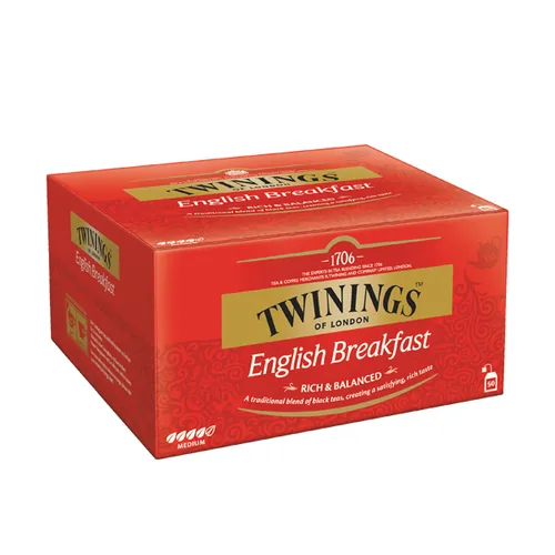 TWININGS English Breakfast 100017994 Beutel 2g, 50 Stk.