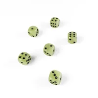 Trendform Magnete Poker Glow 6 Stück, Schwarz/Weiss - Detailfarbe: Schwarz - Weiss - Haftkraft: Stark haftend