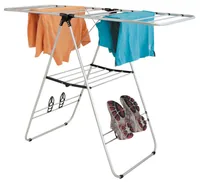 Eurotrail Foldable drying rack Floor-standing rack Stainless steel