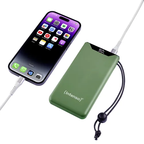 Intenso 7332037 Powerbank Lithium Polymer (LiPo) 10000 mAh Grün