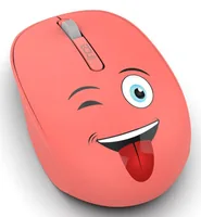 INCA Wrls Maus 1200DPI3Tasten2.4GHzUSB-A WEENY Emoji or