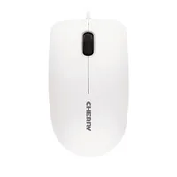 Cherry Maus MC 1000 Weiss - Maus-Typ: Business - Maus Features: Scrollrad - Bedienungsseite: Universal - Detailfarbe: Grau - Verbindungsart: Verkabelt - Schnittstelle: USB-A