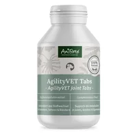 AniForte Hunde-Nahrungsergänzung AgilityVET Tabs, 120 Stück - Nahrungsergänzungstyp: Tabletten - Tierbedürfnis: Gelenke & Beweglichkeit - Stoffwechsel - Zertifikate: Keine Zertifizierung - Produkttyp: Ergänzungsfutter - Packungsgrösse: 120 Stück - Cannabi