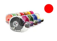 Patchsee Klettband-Box ID-SCRATCH Dispender Box Rot - Breite: 20 mm - Länge: 2 m - Produkttyp: Klettband - Ausstattung Kabelmanagement: Zuschneidbar - Haftend - Wiederverwendbar - Verpackungseinheit: 1 Stück - Material: Polyamid (PA)
