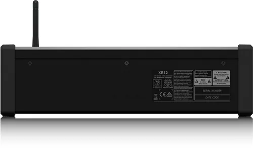 Behringer XR12 audio mixer 12 channels Black