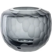 Leonardo Vase Bellagio 10 cm, Anthrazit - Assortiert: Nein - Höhe: 10 cm - Detailfarbe: Anthrazit - Detailmaterial: Glas - Grundmaterial: Glas