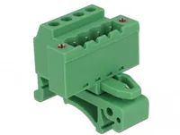 DeLOCK 65936 terminal block Green