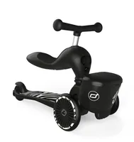 Scoot and Ride Scooter Zebra Schwarz - Altersempfehlung ab: 1 Jahr - Ausstattung: Höhenverstellbarer Sitz - Fussbremse - Höhenverstellbarer Lenker - Reifentyp:  Kunststoffreifen - Eigenschaften: Keine Eigenschaft - Zertifikate: Keine Zertifizierung - Bela
