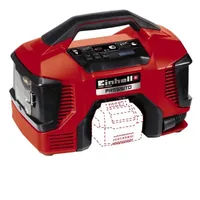 Einhell Akku-Kompressor Hybrid Pressito Solo - Kesselinhalt: 0 l - Kompressor Typ: Mobil - Betriebsdruck: 11 bar