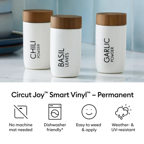 Cricut Vinylfolie Joy Musterpack 14 x 30 cm, 5 Stück, Mehrfarbig - Geeignet für Drucker: Keine Angaben - Detailfarbe: Mehrfarbig - Aussenanwendung: Ja - Selbstklebend: Ja - Aufbügelbar: Nein - Folientyp: Vinylfolie