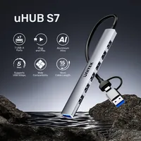 Unitek H1209AGY01 USB-A 5Gbps 7in1 USB hub