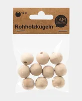 lalana 7611983217458 Round bead Wood 10 pc(s)