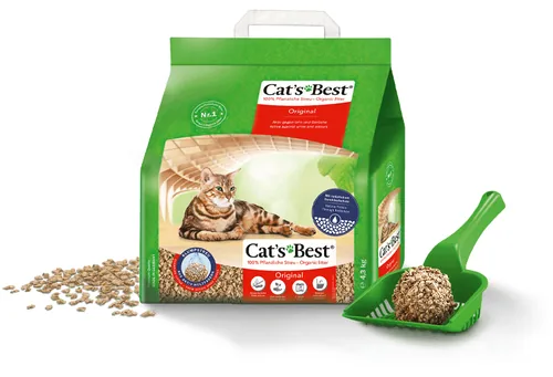 CAT'S BEST Katzenstreu Original, 10 l - Packungsgrösse: 10 l - Parfümiert: Nein - Eigenschaften: Klumpend - Tierart: Katze