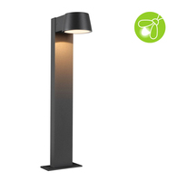 Paulmann LED Pollerleuchte Capea 230 V Anthrazit - Dimmbar: nicht dimmbar - Lichtfarbe: Warmweiss - Zusätzliche Ausstattung: Keine - Farbtemperatur Kelvin: 2200 K - Leuchtenfarbe: Anthrazit - Lichtausbeute: 96.7 lm/W